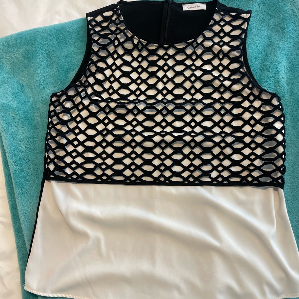 Calvin Klein Collection Black Tank Top